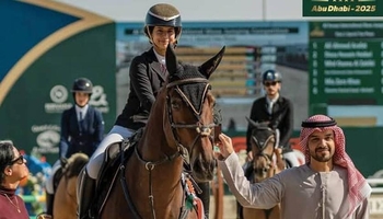 خانمە سوارچاکی ئێرانی پلەی دووەمی لە پێشبڕکێیەکانی ئەبوزەبی بەدەستهێنا
