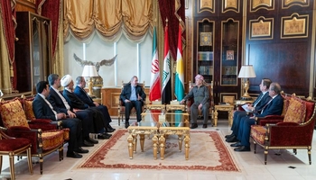 ديدار سفير ایران در عراق با مسعود بارزانی؛ تاکید بر توسعه همه‌جانبه مناسبات