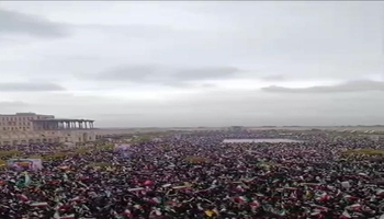 🎥 دیمەنێک لە بەشداریی بەشکۆی خەڵکی ئێسفەهان لە ڕێپێوانی ڕۆژی قودس