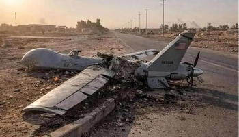 انهدام یک فروند پهپاد «MQ۹» توسط نیروی پدافند هوایی ارتش در اصفهان