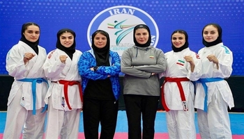 تیم کومیته بانوان ایران با هدایت پگاه زنگنه قهرمان آسیا شد