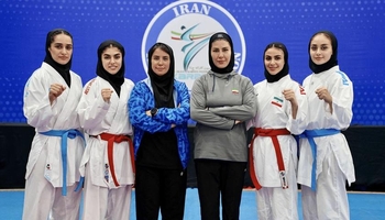 تیمی کاراتێ خانمانی ئێران بە شکستی ژاپۆن مەدالیای زێڕی بەدەستهێنا