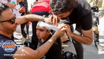 خۆپیشاندانەکانی کوت توندوتیژی لێدەکەوێتەوە و چەندین کەس بریندارن