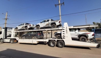 یەکەم باری ترانزێتی ئۆتۆمبێل لە گومرگی خوسرەوییەوە تێپەڕی