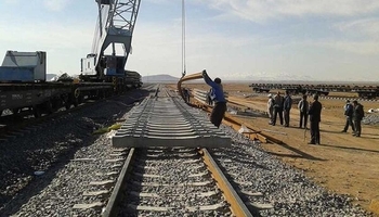 پەیوەندی هێڵی ئاسنی ئێران بۆ عێراق هەنگاوێکی تر چووە پێشەوە