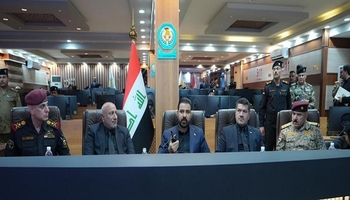 تقدیر فرمانده کل قوای عراق از نیروهای تأمین کنندە امنیت زیارت اربعین امام حسین (علیه السلام) 