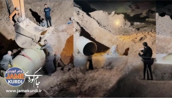 بۆڕیی هێڵی دووی ئاوی دووکان - سلێمانی چاک کرایەوە