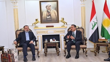 پارێزگارى هەولێر، پێشوازی لە سەرکونسڵی گشتیی کۆماری ئیسلامی ئێران لە هەولێر کرد