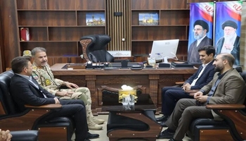 گومرگ و پاسەوانی سەر سنوور بۆ بەهێزکردنی بازرگانی لە سنوورەکانی کرماشاندا، هاوکاری دەکەن